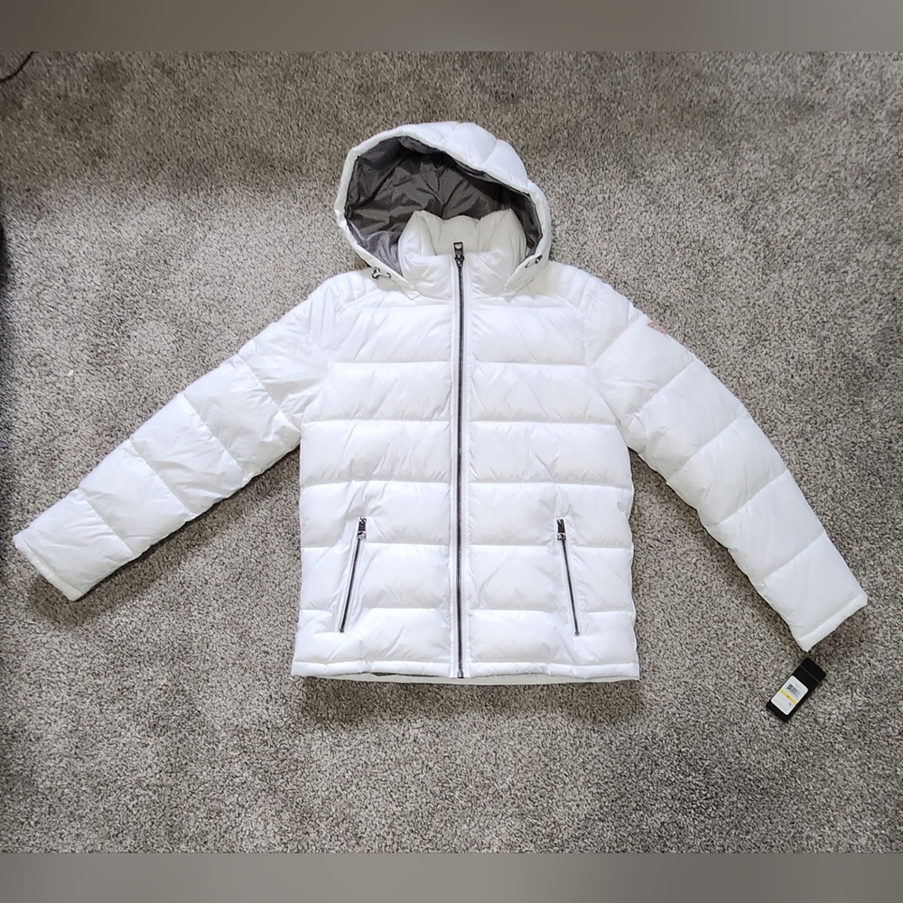 NWT Guess Men's Hooded Puffer Coat